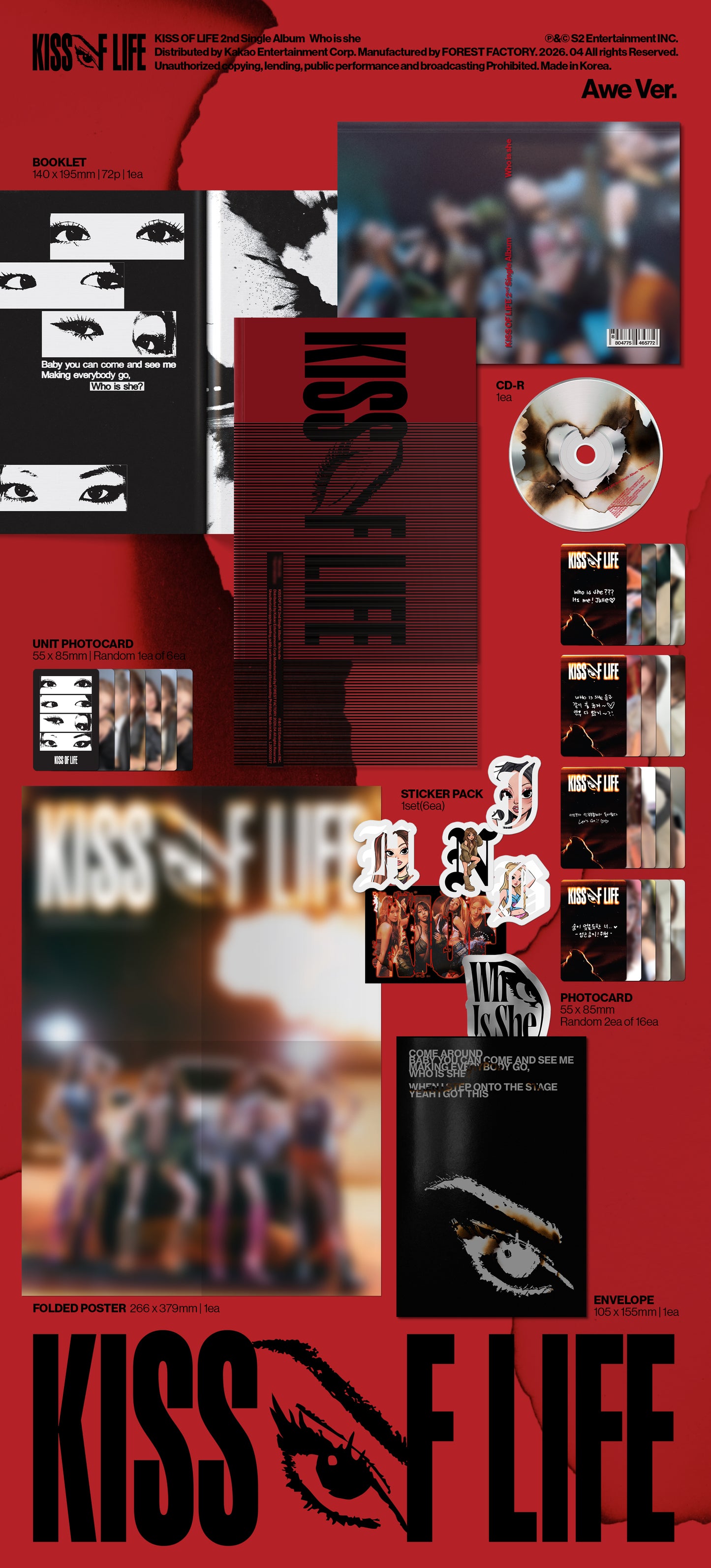 「韓国式団体サイン会」 KISS OF LIFE 2nd Single Album < Who is she >  RELEASE EVENT in TOKYO