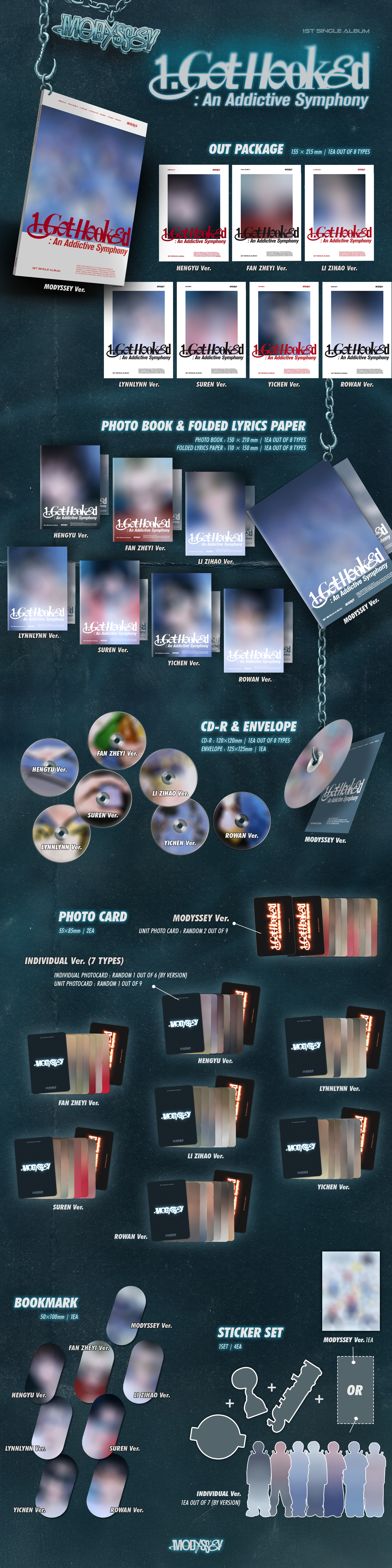 【6月7日(日)TOKYO】 MODYSSEY [1.Got Hooked : An Addictive Symphony] RELEASE EVENT in TOKYO