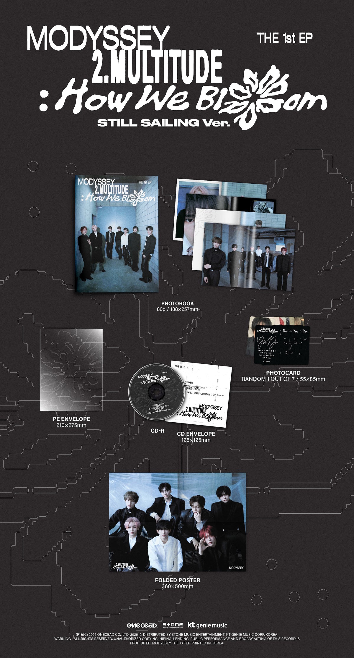 < 21日(Sat) - TOKYO PART 2 > MODYSSEY  THE 1st EP [ 2.Multitude: How We Bloom ] RELEASE EVENT in JAPAN