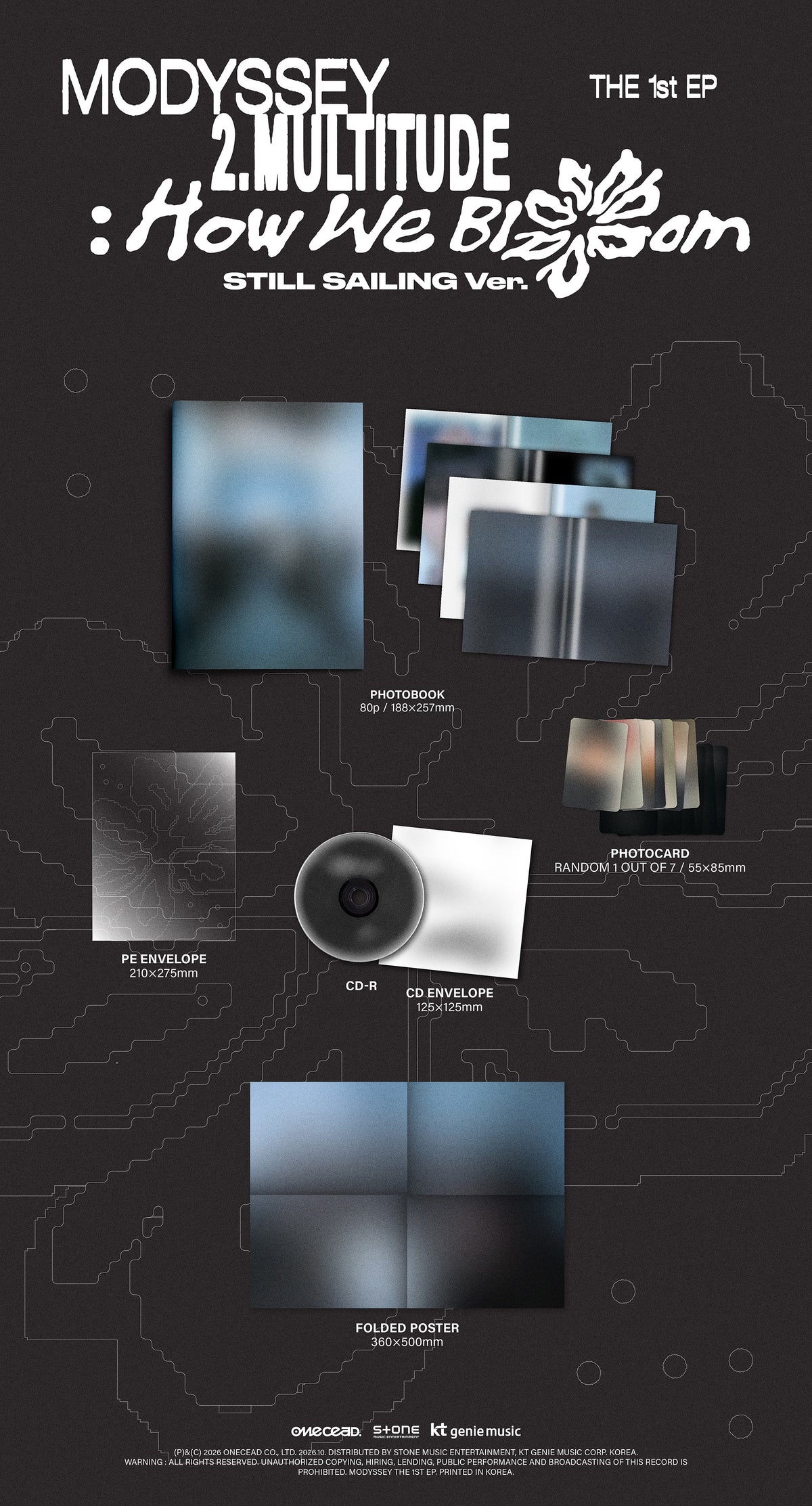 MODYSSEY THE 1st EP [ 2.Multitude: How We Bloom ] STILL SAILING Ver.