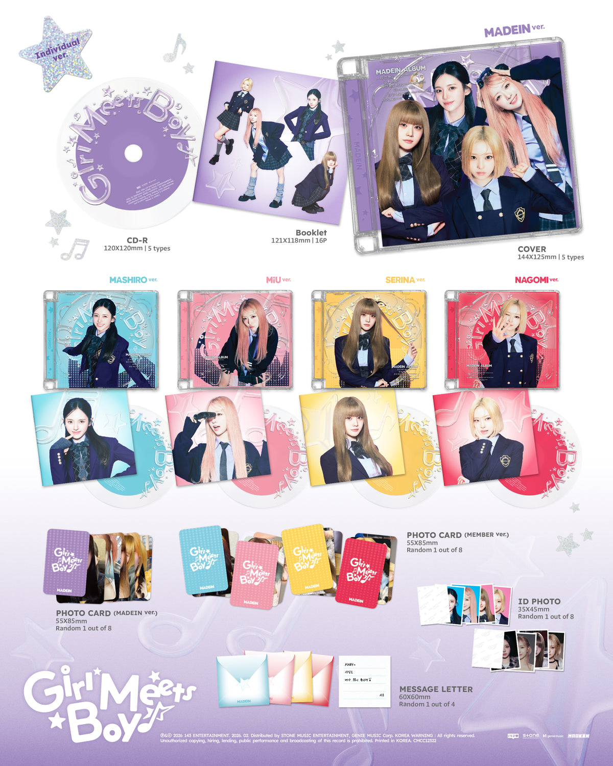 < 10/17(SAT) - OSAKA > MADEIN [Girl Meets Boy] FAN EVENT in JAPAN